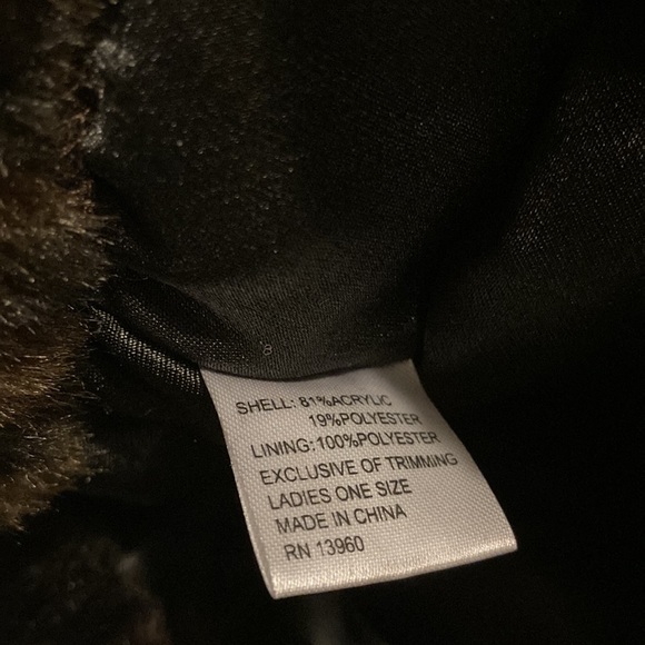 FAUX FUR HAT - Picture 4 of 5